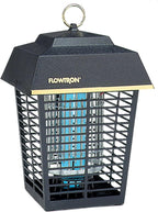 Flowtron Electric Bug Zapper 1/2 Acre Outdoor Insect Control with Dual Lure Method, 15W UV Light & Octenol Attractant for Fly & Mosquito, 5600V Kill Grid, Made in USA, UL Certified