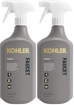 KOHLER K-EC23723-NA Faucet Cleaner, Kitchen and Bathroom Cleaner, 28 FL Oz (Pack of 2)