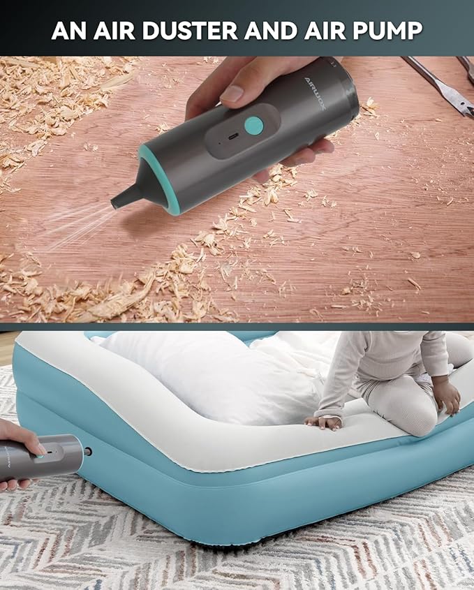 Cordless Handheld Vacuum, 13000Pa High Power Car Vacuum with Brushless Motor and Blower Accessories, for Home and Car Use