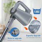 FEPPO Steam Mop with Detachable Handheld Steam Cleaner for Home and Floor Cleaning, 10-in-1 Multi-purpose Attachments & 2 Pads, Powerful Steamer for Floors, Hardwood, Tiles,Grout,Windows,Kitchen,Bath