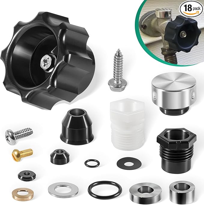 630-8500 Wall Hydrant Complete Service Repair Kit Replaces for Prier 300, 400 & 500 Series Mansfield Style Hydrants for Diamond 300 & 400 Series Wall Hydrants