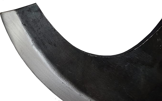 Viking Bearded Axe - Hand Forged Viking Axe Head Custom Forged high Carbon Steel hatchets Multi Purpose Adult Size Axe Head, Black, 19 cm