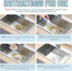 Drain Cleaner Shower Sink Cleaner New - Powerful Pipeline Dredging Agent, Kitchen Unblocker, Sink and Drain Cleaner for Kitchen Toilet（6PCS）