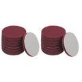 Power Scrub Pads, Scrubbing Pads 320 Grits Scouring Discs - Fitting for (Home Kitchen Cleaning - Drill Attachment - Scrubber Replacement) 16 Pcs & 4 Inch & Red