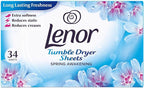 Lenor Tumble Dryer Sheets 34 Sheets Spring Awakening