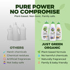 Fabric Softener, Plant-Based Liquid Fabric Softener, Non-Toxic, Hypoallergenic, EcoCert Certified, Vegan, Natural Lavender Scent, Static Control, 32 Washes, 34 fl oz (1000 ml)