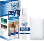 Shower Door Glass Polish – Water Spot Remover & Hard Water Stain Cleaner for Cloudy Shower Doors – Removes Soap Scum, Limescale & More – 7.4 fl oz