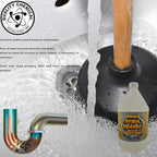 Quality Chemical Fumeless Drain Opener - Fast Acting Clog Remover and Declogger - Professional Strength - for Bathtub, Kitchen Sink, Drano, Hair Clog Remover - Drain Cleaner 128 oz (Pack of 1)