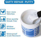 Drywall Repair Kit,Drywall Hole Patch Repair Kit,Wall Spackle Paste 9.8OZ to Fix Wall Surface Holes and Creak Damage with White Wall Repair Putty,Scraper,Sanding Pad Fill Quick and Easy Solution