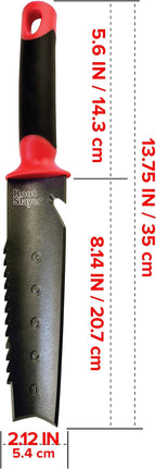 Root Slayer 16211, Soil Knife, Red