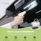 Steam Cleaner,15s Heat-Up,1.4L Tank,Steamer for Cleaning with 10 pcs Accessories,Multi-2500W High Temperature and Pressure handheld steamer,Steam Clea (2-White)