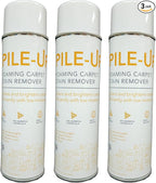 Pile-Up Foaming Carpet Stain Remover, Foaming Aerosol, 18 oz Net (3, 3 Pack)