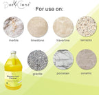 Marble & Stone Floor Cleaner | Concentrated Daily Formula (1 Gallon) | pH Neutral, Streak-Free | Safe for Marble, Travertine, Limestone, Granite, Terrazzo & More | Cleans & Refreshes.