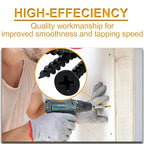 KURUI #6 * 1in Drywall Screws, Dry Wall Screws for Drywall Wood, 266Pcs Coarse Thread Sheetrock Screws - Black Bugle-Head Phillips Self Tapping Wood Screws