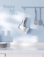 Electric Spin Scrubber,Power Scrubber Dual Speeds Cordless Shower Scrub Brush with Handle,Cleaning Brush with IPX7 Waterproof,8 Brush Heads for Kitchen,Tile,Tub (Short Purple)