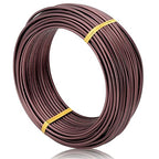 Bronze-2.5-Anodized Aluminum Bonsai Training Wire 250g Large Roll,Many Size to Choose,KSVZS Bendable Metal Wire for Crafts,Sculpting,Armature and Daily Use,Necessities for Family