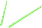 OEMTOOLS 22216 Rail Wrench Organizer, 2 Piece, Wrench Storage Holder For Up To 35 Tools, 23 Inch Low Profile Rail Tool Box Accessories, Adhesive Backing, Green