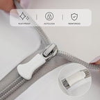 Polecasa 3Pcs Premium Fine Mesh Laundry Bags with Sturdy Zipper for Delicates, Durable Laundry Room Essentials for College, Dorm, Travel (1 Large, 1 Medium, 1 Small)