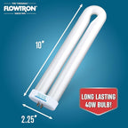 Flowtron BF-190 UV Replacement Bulb for BK-40D Outdoor Bug Zapper | Powerful 40W Bulb | Up to 1 Acre Coverage