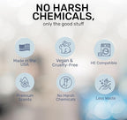 FREY Natural Liquid Fabric Softener & Conditioner | Laundry Softener for Clothing | Works In All Machines + HE | Powered by Natural Ingredients (2-pack, Bergamot Beach)