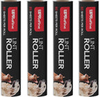 Large Lint Roller Refill 320 Sheets(4 Pack) Value Set, Extra Sticky, Easy Tear for Lint Remover, 9.45 in Pet Mega Extreme Stick Refill for Floor Roller Cleaning for Pet Hair