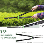29.9" Hedge Shears,Professional Pruning Shears For Gardening,Sharp Hedge Clippers Handheld With Comfort Grip Handles,Carbon Steel Garden Clippers Handheld for Precise Trimming Gardening Tools