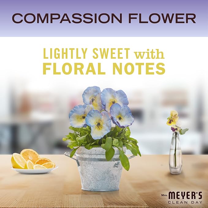 Mrs. MEYER'S CLEAN DAY All-Purpose Cleaner Spray, Compassion Flower, 16 fl. oz (Pack of 3)