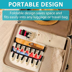 TamBee Travel Hanger Clips, Cruise Ship Essentials Portable Folding Clothes Hanger Clips Towel Drying Rack Sock Dock Swimsuit Drying Rack Hanger with 6 Clips Pack of 3 (Animals)