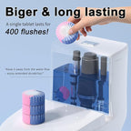 Automatic Toilet Bowl Cleaner Tablets,30 Pack Toilet Blue Tablets For Tank Long Lasting,Two-tone In Tank Cleaner Tabs,Bathroom Cleaner (30, BLUE&GREEN)