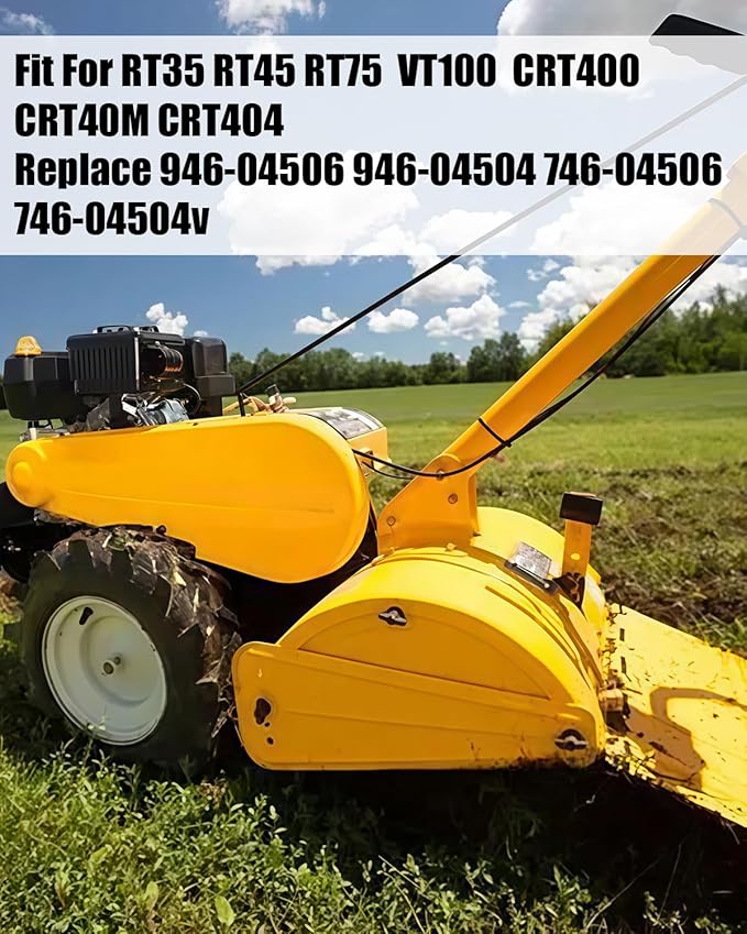 946-04506 Forward Cable Replacement Compatible with Cub Cadet Craftsman Husky Yard Machines Rototillers, Fit for RT35 RT45 RT75 VT100 CRT400 CRT40M CRT404, Replaces 946-04504 746-04506 746-04504
