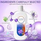 8 Pack 4000ml Floor Cleaning Solution Compatible with Tineco Floor One Ifloor Series Floors Cleaner Refill Solution Wet Dry Vacuum Mops Solutions(Lavender Scent)
