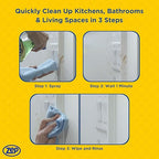 Zep All-Purpose Cleaner - 32 oz (Pack of 4) ZUALL324- designed to tackle tough grease dirt and grime throughout your home