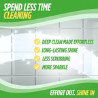 Oh Yuk Tub and Tile Cleaner – Concentrate Refill Makes 4 Bottles | Dissolves Soap Scum and Grime | Use on Tubs, Tile, and Shower Walls | Biodegradable, Vegan, Cruelty-Free | Made in USA