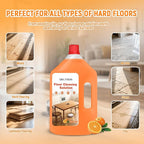 Floor Cleaning Solution Compatible with Roborock – 82 FL OZ Orange Floor Cleaner – Long-Lasting, Subtle Fruit Scent– For All Robot Vacuums with Mopping & Cordless Wet/Dry Vacuum Mop Cleaner
