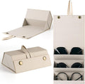 Sunglasses Travel Case,Foldable Eyeglasses Case, Portable Multiple Glasses Case for Women Men Girls