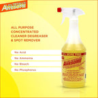 La's Totally Awesome All Purpose Cleaner Spray – 24oz (Pack of 1) Heavy Duty Multi-Surface Degreaser & Stain Remover – Ready-to-Use Cleaning Spray for Kitchen, Bathroom, Floors, Auto & More