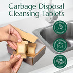 CLEANOMIC Garbage Disposal Tablets and Tablet Tin Bundle