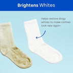Dropps Oxi Booster Pods, Unscented (120 Pods) - Chlorine-Free Bleach Alternative Biobased Laundry Whitener & Stain Remover for Extra Tough Stains - Fragrance-Free & Hypoallergenic for Sensitive Skin