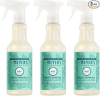 MRS. MEYER'S CLEAN DAY Multi-Surface Everyday Cleaner, Mint Scent, 16 Fl Oz Bottle - 3 Pack
