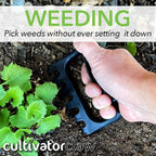 Bear Paws Cultivator Claw - Ergonomic Gardening Tools - Hand Held Garden Tool - Hand Rake - Strong Nylon Weeder - Manual Weeding, Aerating, Cultivating…