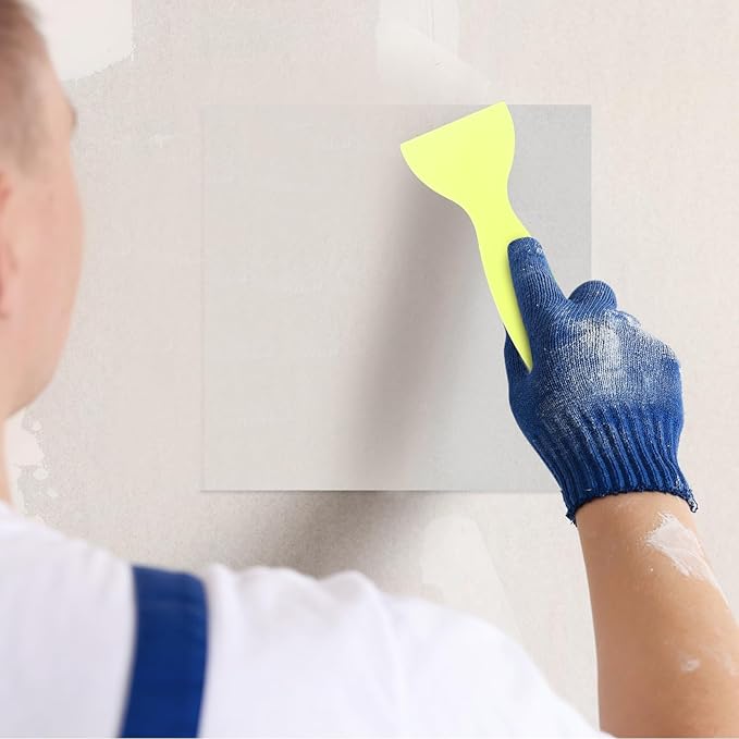 22 Pcs Drywall Repair Kit with 12x12x1/2" Drywall Repair Panel, Sheetrock Hole Patch Kit with Wall Patching Paste, Sanding Block, Putty Knives, to Fill Large Holes for Home Wall Surface Ceiling