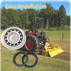 Self-Aligning Bearing & Seal Kit Fits for King Kutter RTG/TG/TG-G Tillers (48-84") - Replaces 902019 & 505017 | LZXQYMX Durable Replacement