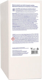 ATTITUDE Dish Soap Refill, EWG Verified, Plant-Based & Vegan Dishwashing Liquid, Naturally Derived, Unscented, 67.6 Fl Oz