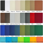 Canvas Repair Patch 9×11 Inch 3Pcs Waterproof Self-Adhesive Fabric Repair Patch for Tents,Boat Cover,Pop Up Canopy,Patio,Bags,Car Seats,Sofas,Furniture Cover(Dark Blue)