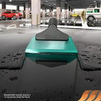 EHDIS Small Squeegee 5 inch Rubber Window Tint Windshield Scraper for Car,Glass, Mirror, Shower, Door,Bathroom Cleaning (Light Blue)