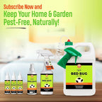 Nature's Dome Bed Bug Spray – 100% Kill Rate, 16 OZ Natural Bed Bug & Mite Killer, Destroys Eggs, Kills Resistant Strains, Long-Lasting Protection, Safe for Home Use (6.8)