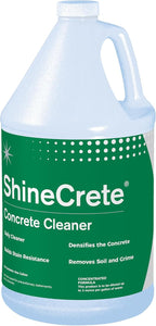 ShineCrete Concrete Cleaner & Protector, pH-Balanced Daily Maintenance for Polished Concrete Floors, Auto-Scrubber Safe, Light Apple Scent, 1 Gallon Concentrated