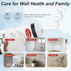 2 Pack Drywall Repair Kit, 240g Quick Drying Spackle Wall Repair with Scraper Wall Patch Repair to Fix Wall Surface Holes and Creak Damage Wall Mending Agent for Home Wall Plaster Wall Repair