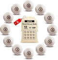 Wool Dryer Balls Laundry, XL(2.7") 12 Pack, Premium Fabric Softener Ball, Reusable, Anti Static, Chemical Free Natural Wool Balls for Dryer, Laundry Dryer Balls – 100% New Zealand Wool