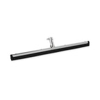 Rubbermaid Commercial Products Standard Floor Squeegee, 22-inch Dual Moss, Silver/Metal, Heavy Duty Rubber Floor Scrubber for Bathroom/Garage/Tile in Office Environment